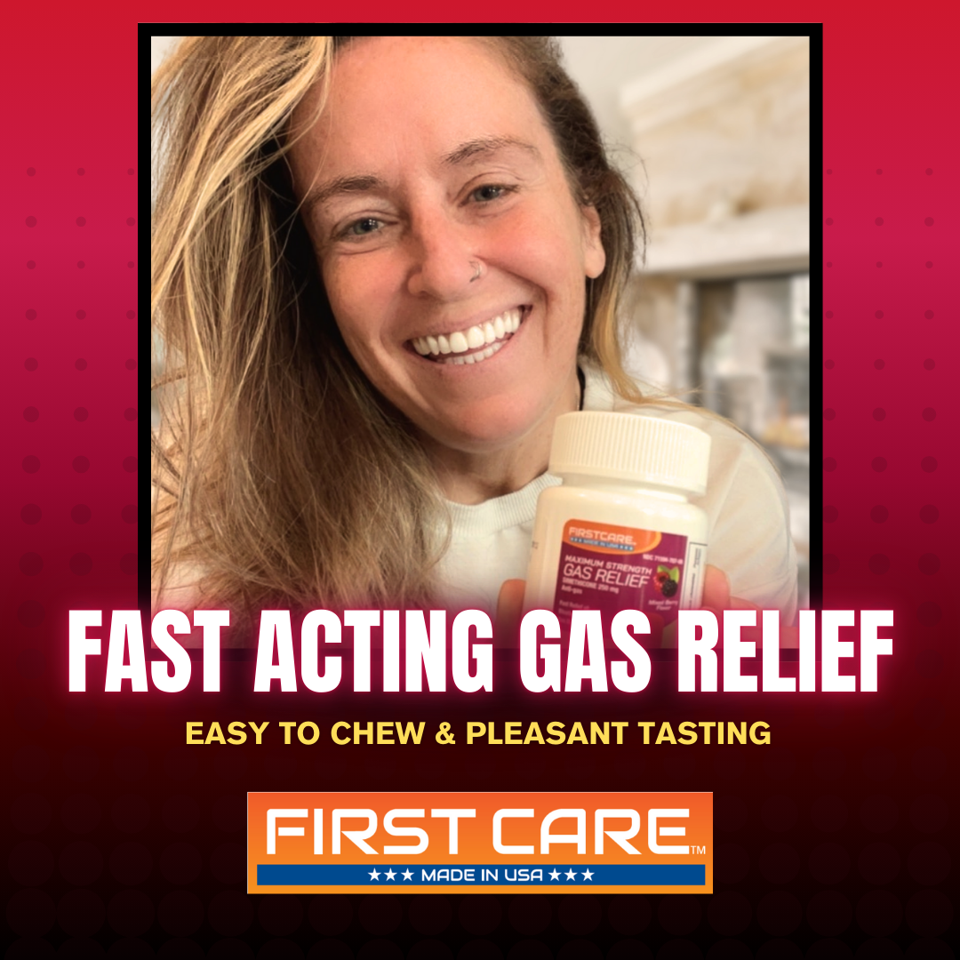 Fast acting, better than other named brands gas relief. No water needed for these chews. Easy to take, they are good for people who have a hard time swallowing traditional pills and gel tabs. They are easy for younger people to take as well.