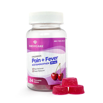 Children's Acetaminophen 80 mg - Cherry