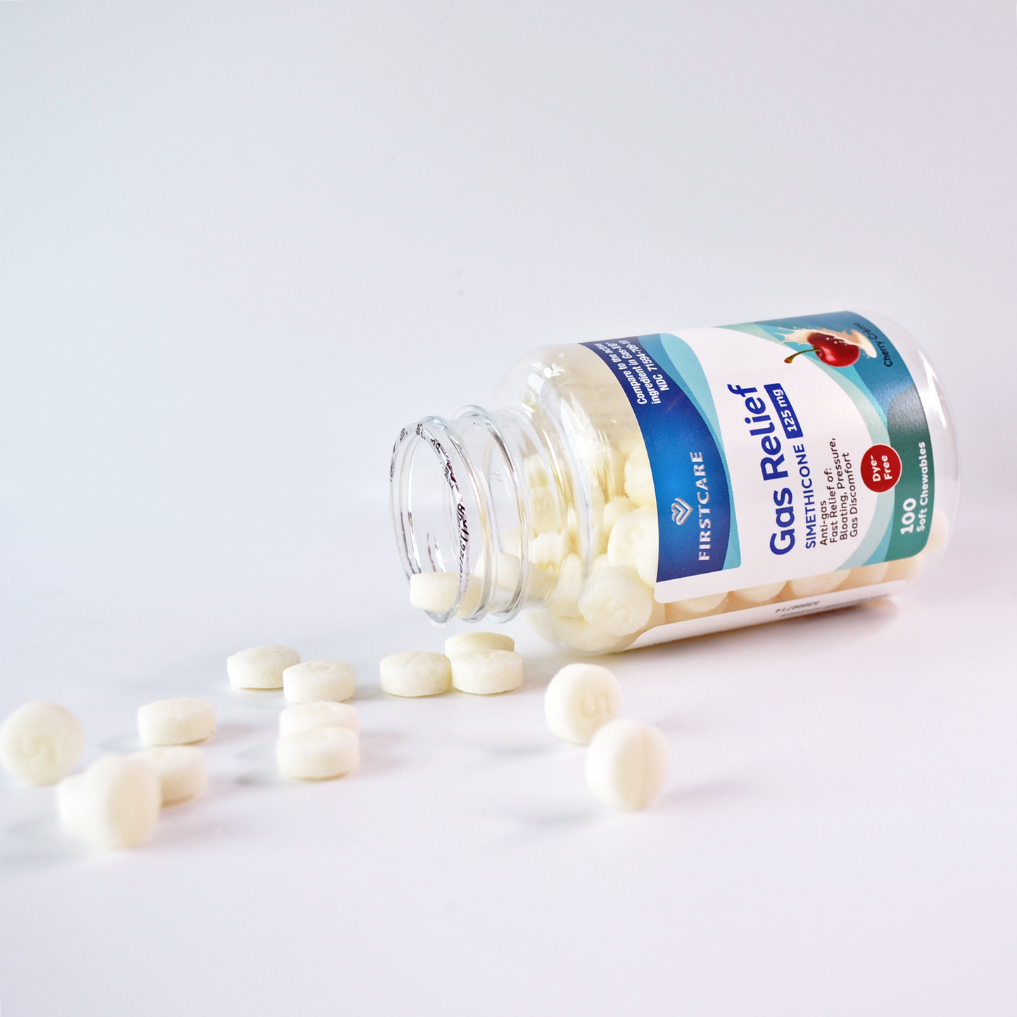 Simethicone 125 mg - Cherry Crème
