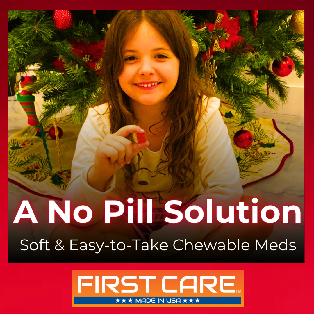 If you have trouble swallowing pills, Firstcare soft chews is an excellent no pill solution as it's a soft and easy-to-take  chewable medicine